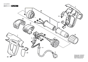 New Genuine Bosch 1609203M79 Housing Section