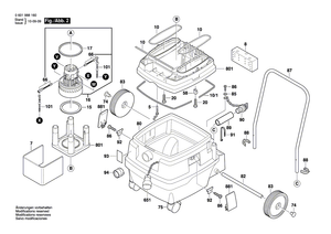 New Genuine Bosch 1609203M84 Electrode