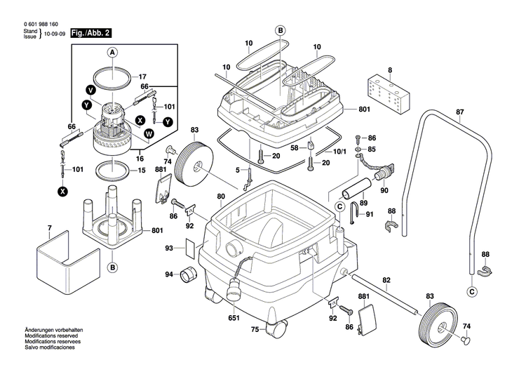 New Genuine Bosch 1609203M84 Electrode