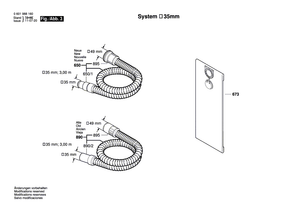 New Genuine Bosch 1609203M84 Electrode