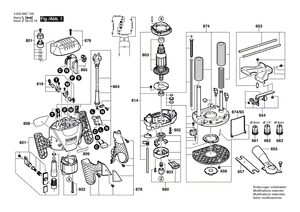 New Genuine Bosch 1609203N11 Housing Cover
