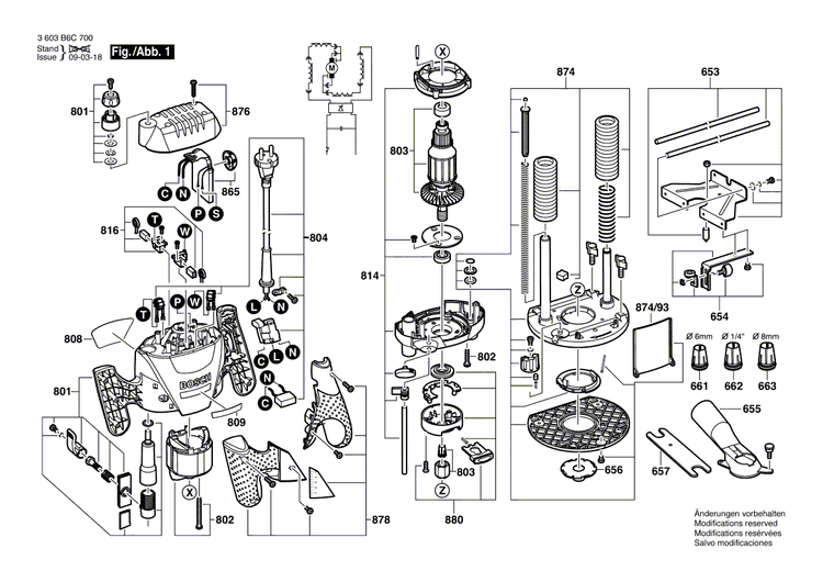 New Genuine Bosch 1609203N11 Housing Cover