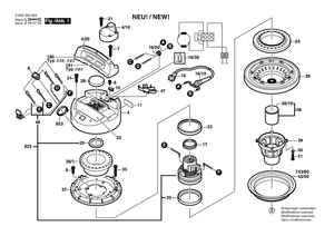 New Genuine Bosch 1609203N48 Suction Blower