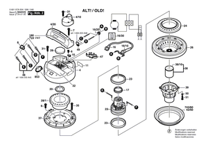 New Genuine Bosch 1609203N57 Cable Set