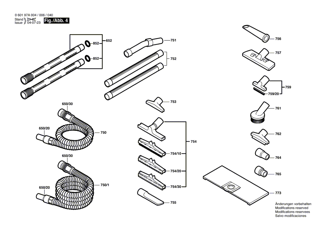 New Genuine Bosch 1609203N57 Cable Set