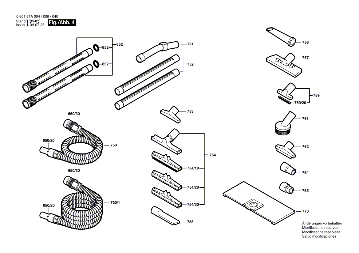 New Genuine Bosch 1609203N57 Cable Set