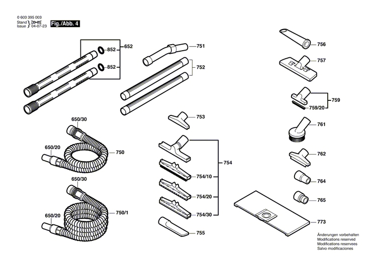 New Genuine Bosch 1609203N58 Cable Set