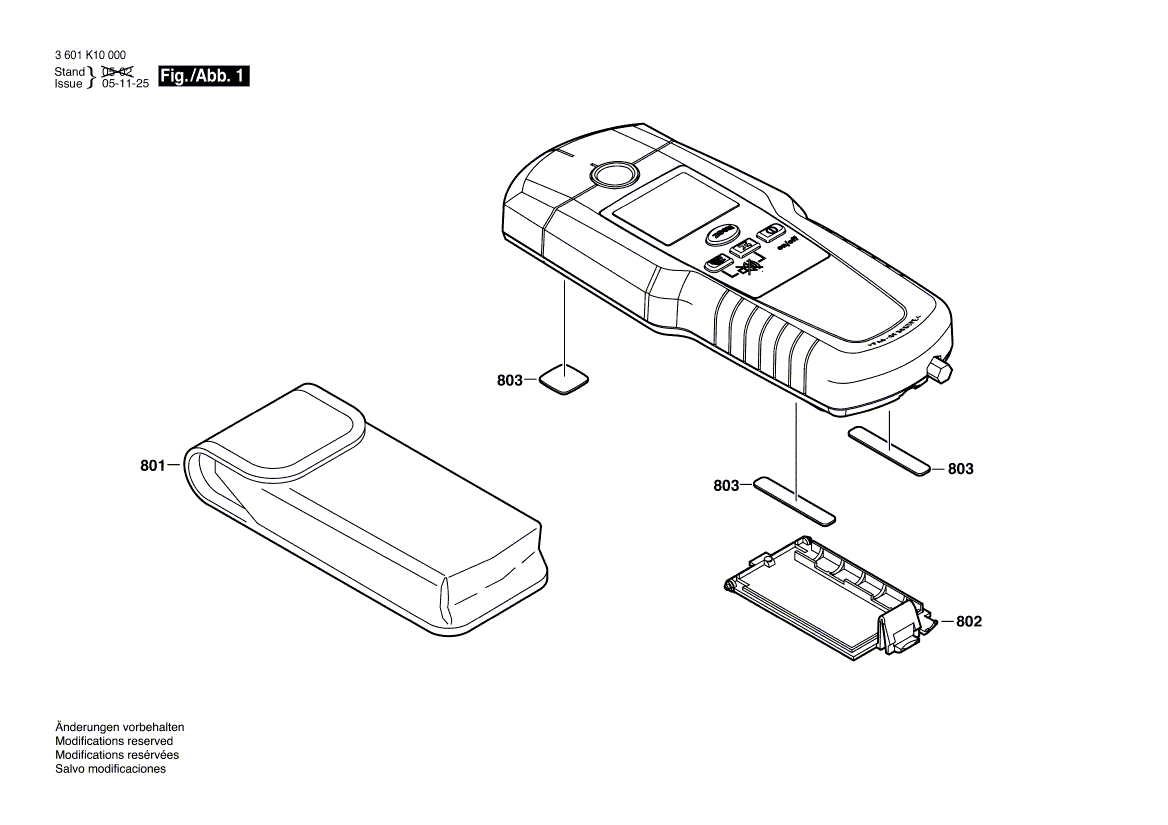 New Genuine Bosch 1609203P20 Battery Cover