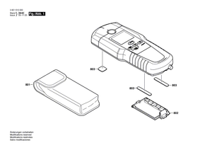 New Genuine Bosch 1609203P20 Battery Cover