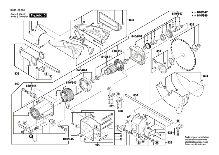 New Genuine Bosch 1609203P29 Edge Guide