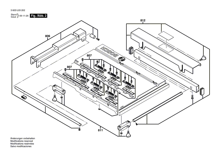 New Genuine Bosch 1609203P69 Armature