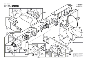 New Genuine Bosch 1609203P71 Bearing
