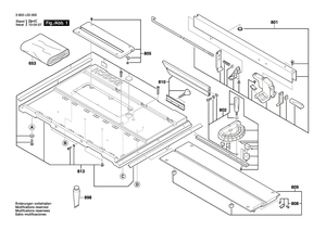 New Genuine Bosch 1609203P99 Parts Set