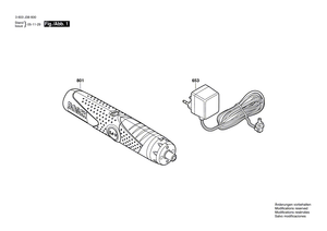 New Genuine Bosch 1609203R13 Cordless Screw Driver