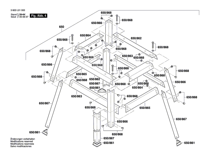 New Genuine Bosch 1609203R74 Parts Set