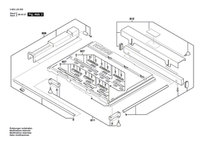New Genuine Bosch 1609203S52 Protective Cover
