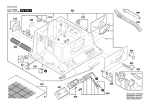 New Genuine Bosch 1609203S53 Edge Guide