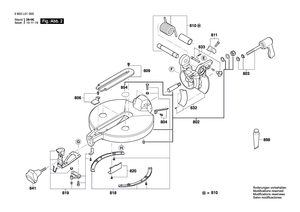 New Genuine Bosch 1609203T27 Bolt