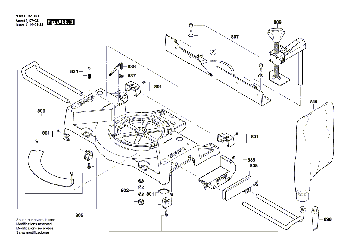 New Genuine Bosch 1609203T91 End stop