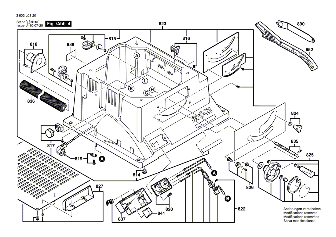 New Genuine Bosch 1609203X57 Edge Guide