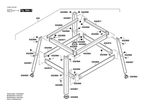 New Genuine Bosch 1609203X60 Cover Plate