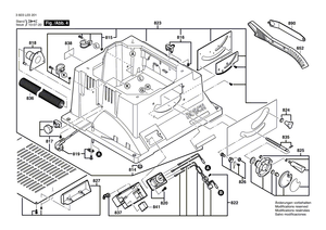 New Genuine Bosch 1609203X61 Switch Housing
