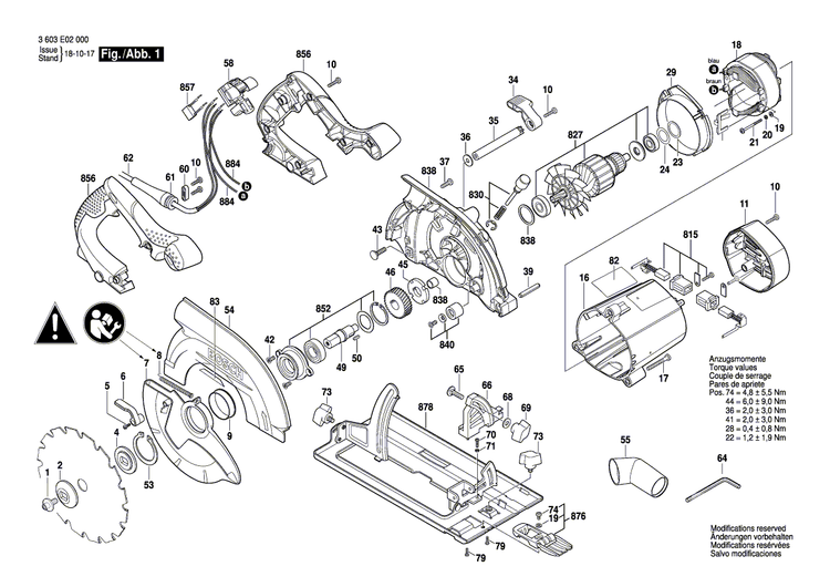 New Genuine Bosch 1609203Y31 Field