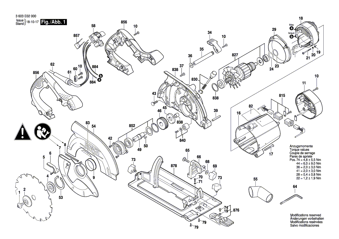 New Genuine Bosch 1609203Y67 Gear Housing