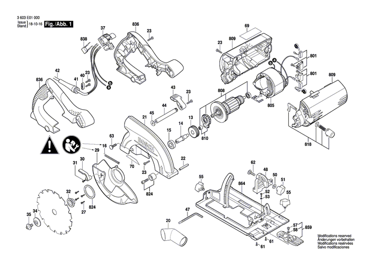 New Genuine Bosch 1609203Y73 Guide Piece