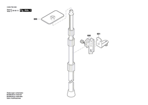 New Genuine Bosch 1609203Z31 Clamping Piece