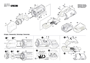New Genuine Bosch 1609280477 Compression Spring