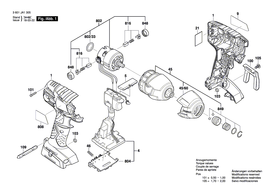 New Genuine Bosch 1609280A81 Bracket