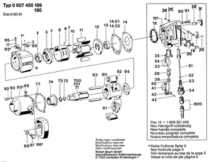 New Genuine Bosch 1609301106 Rotor