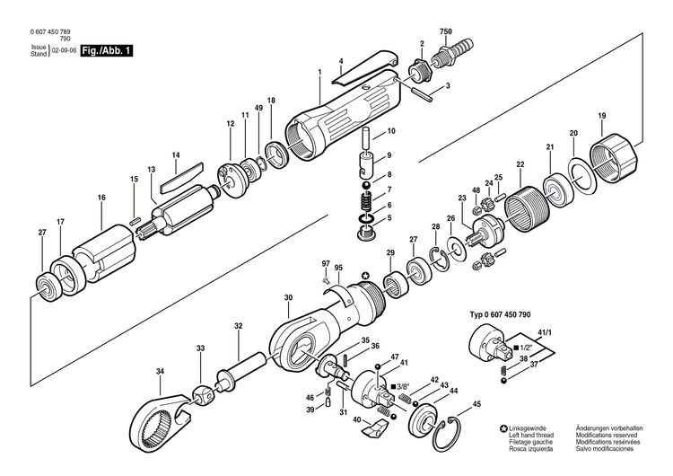 New Genuine Bosch 1609302052 Compression Spring
