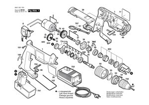 New Genuine Bosch 1609340007 Cylindrical Gear