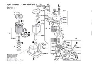 New Genuine Bosch 1609350366 On-Off Switch