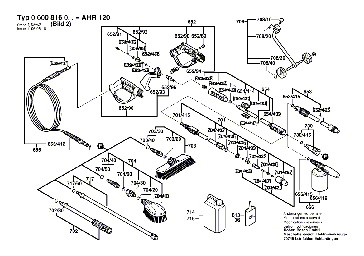 New Genuine Bosch 1609350470 Seal Kit