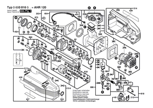 New Genuine Bosch 1609350470 Seal Kit