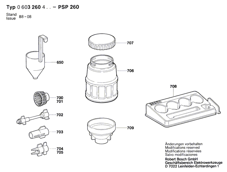 New Genuine Bosch 1609390347 Handle