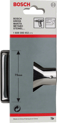 New Genuine Bosch 1609390452 Heat Gun Surface Glass Protection Nozzle For heat