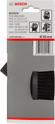 New Genuine Bosch 1609390481 Small Brush Nozzle For dust extractors
