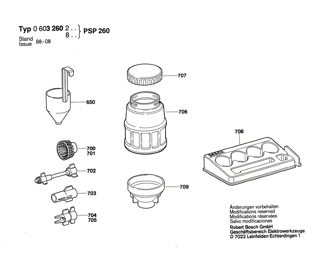 New Genuine Bosch 1609390551 Housing Cover