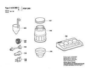 New Genuine Bosch 1609390551 Housing Cover