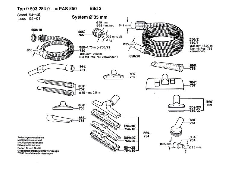 New Genuine Bosch 1609390577 Fitting