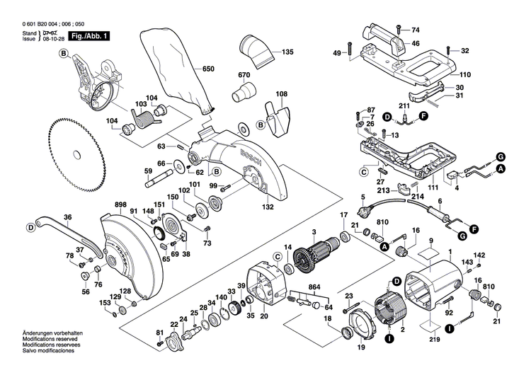 New Genuine Bosch 1609902006 Screw