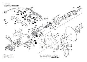 New Genuine Bosch 1609902188 Screw