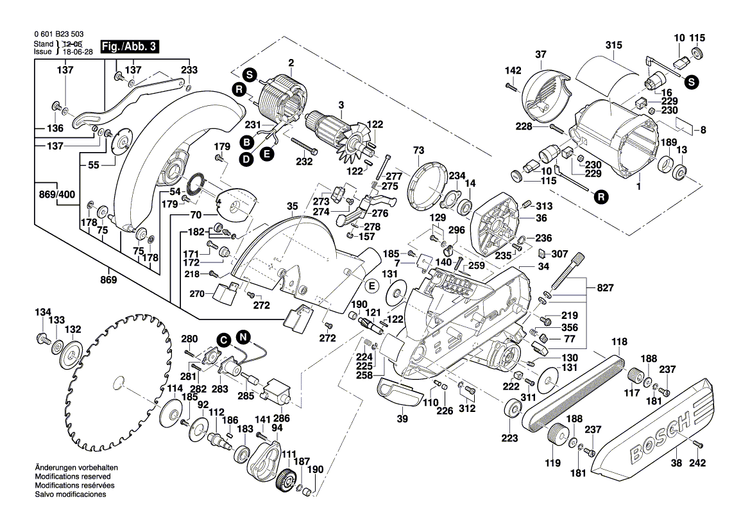 New Genuine Bosch 1609902220 Bearing Pedestal