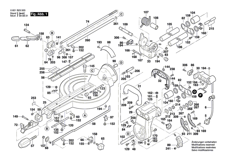 New Genuine Bosch 1609902287 Cable