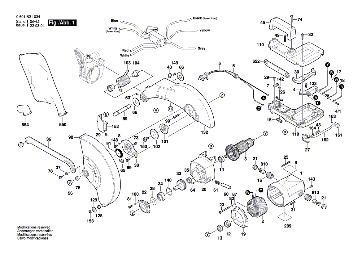 New Genuine Bosch 1609902370 Lever