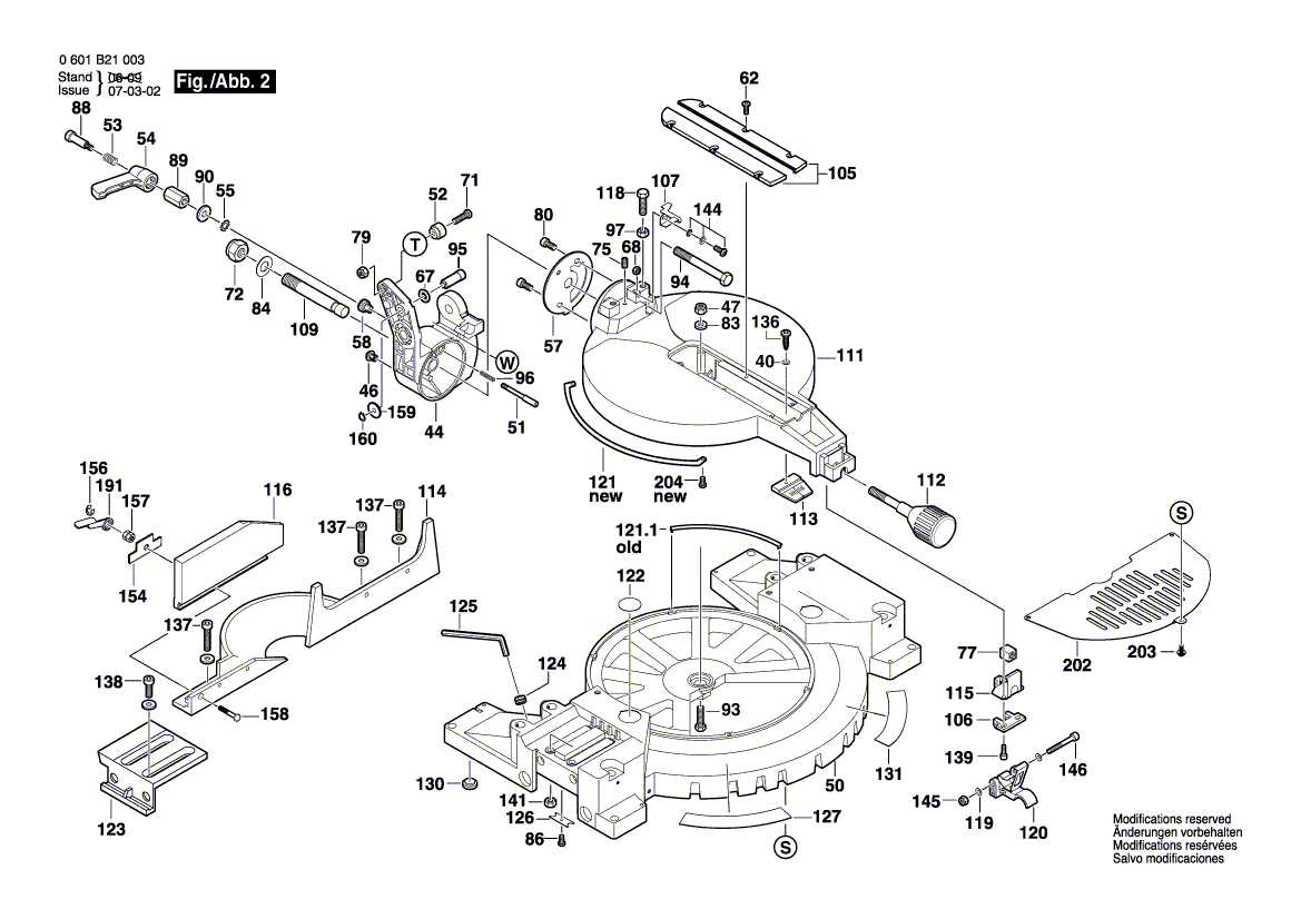 New Genuine Bosch 1609902605 Base Plate